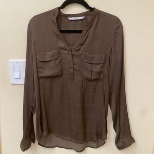Zara Long Sleeve Blouse